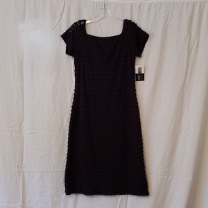 Frank Lyman Little Black Ruffle DressNWT